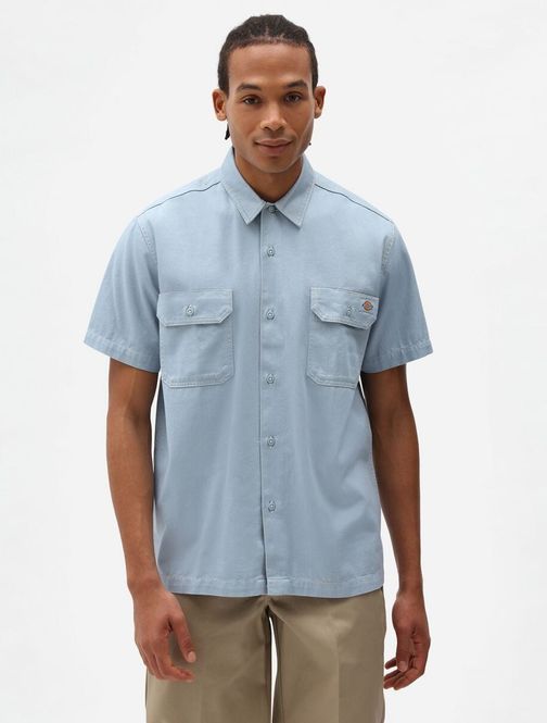 Hovedbilde Dickies Wolverton Shirt Fog Blue