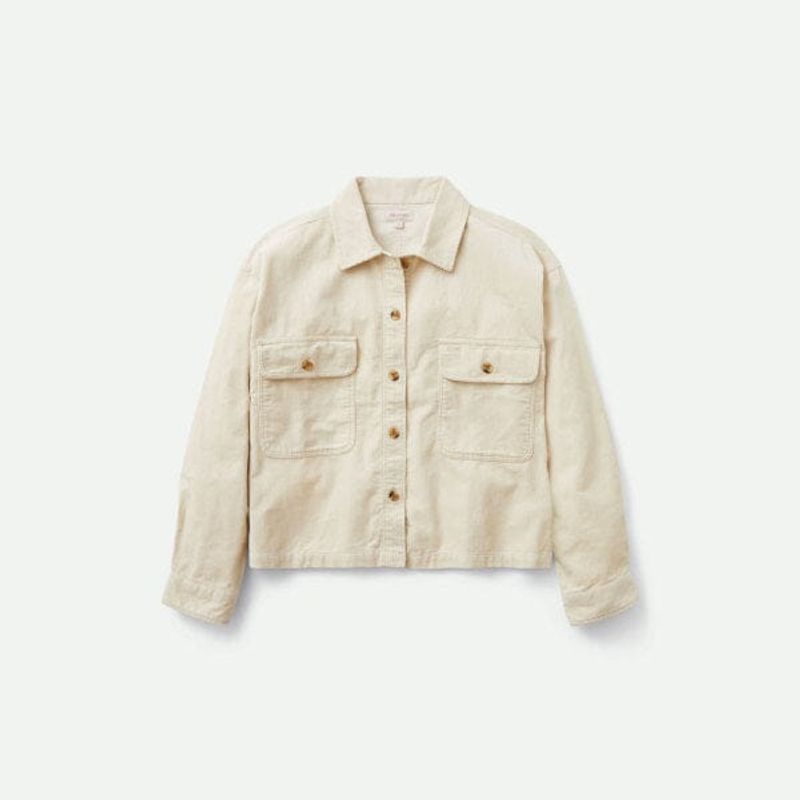 Brixton Bowery W Corduroy L/S Flannel Dove