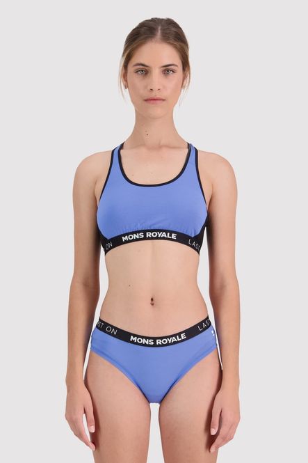 Hovedbilde Mons Royale Womens Sierra Sports Bra Cornflower 