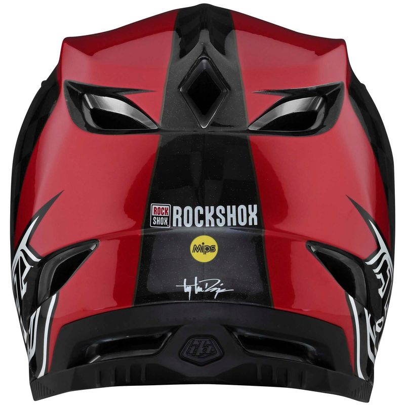 Troy Lee Designs D4 Carbon Helmet Corsa Sram Red