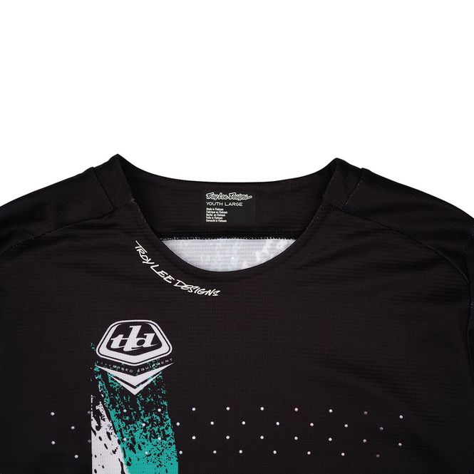 Hovedbilde Troy Lee Designs Youth Sprint Jersey Full Black