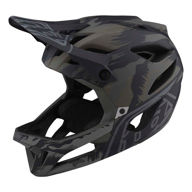 Troy Lee Designs Stage MIPS Helmet Brush Camo Military
