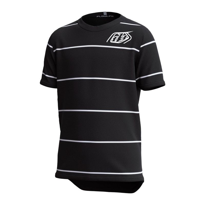 Troy Lee Designs Youth Flowline Jersey Short sleeve Revert Black