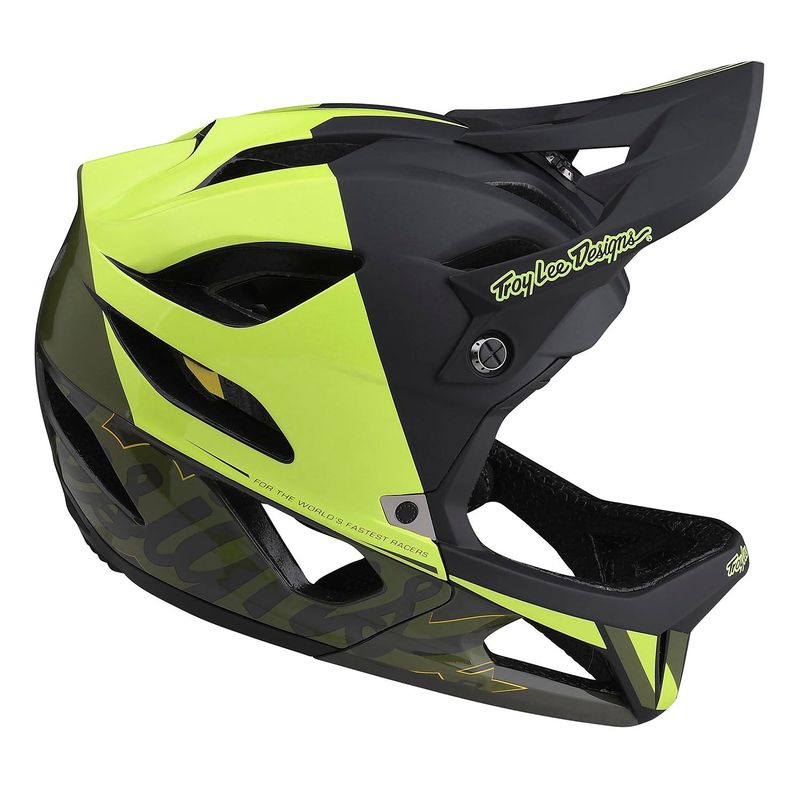 Troy Lee Designs Stage MIPS Helmet Nova Glo Yellow