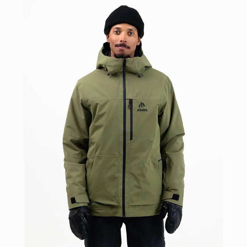 Jones Mountain Surf Parka Jacket Grn Moss Green
