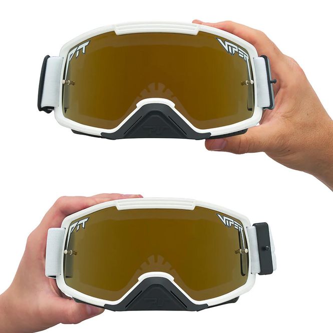 Hovedbilde Pit Viper Brapstrap The Miami Nights Gold Lens