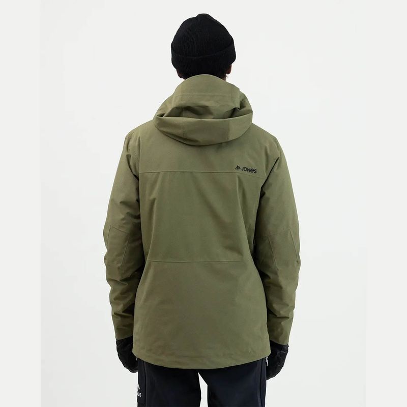 Jones Mountain Surf Parka Jacket Moss Green