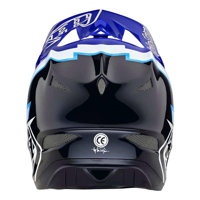 Troy Lee Designs D3 Fiberlite Helmet Volt Blue