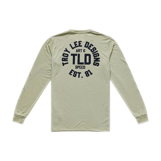 Hovedbilde Troy Lee Designs Skyline LS Ride Tee Stamps Sage