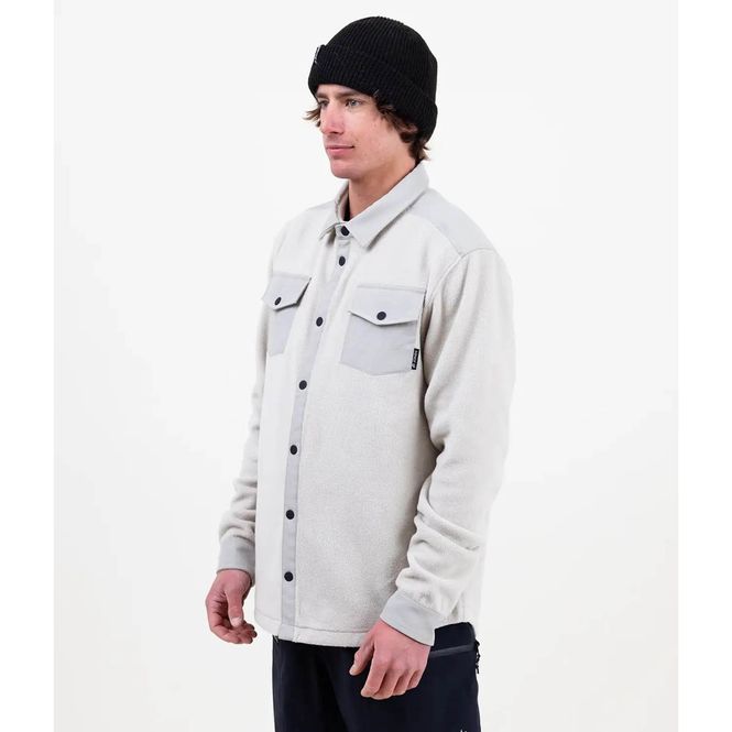 Hovedbilde Jones December Fleece Shirt Smoke Grey