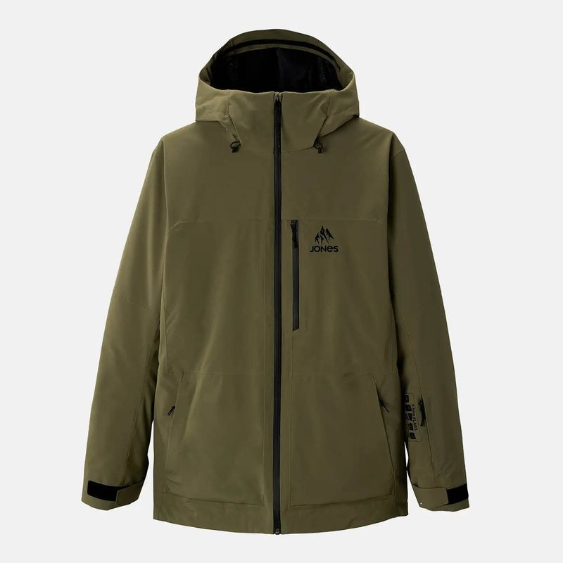 Jones Mountain Surf Parka Jacket Grn Moss Green