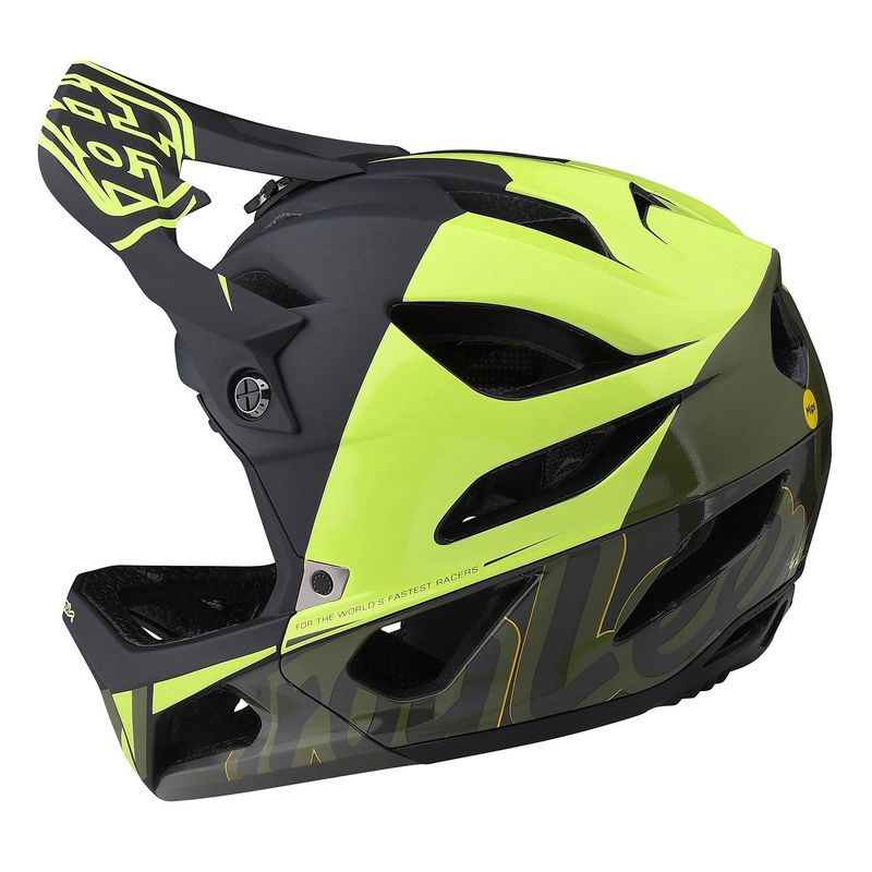 Troy Lee Designs Stage MIPS Helmet Nova Glo Yellow