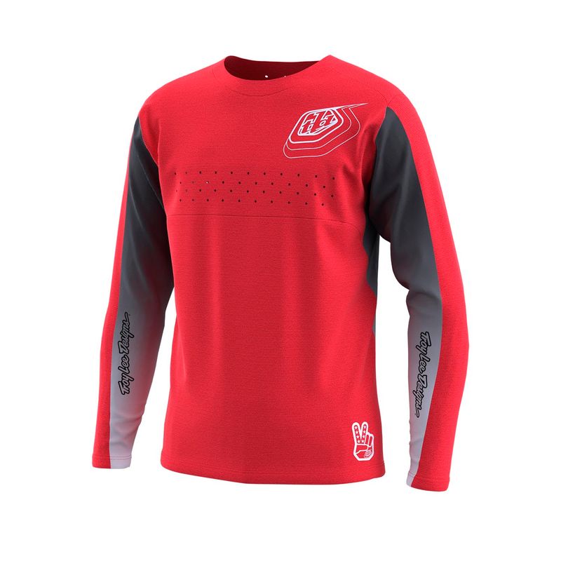 Troy Lee Designs Youth Sprint Jersey Richter Race Red
