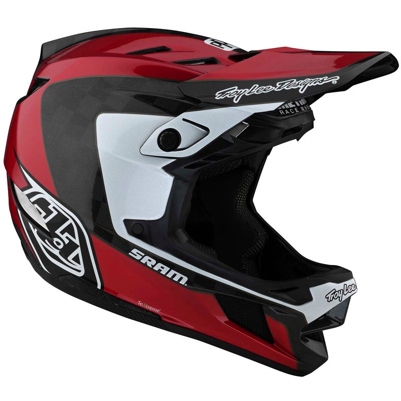 Troy Lee Designs D4 Carbon Helmet Corsa Sram Red