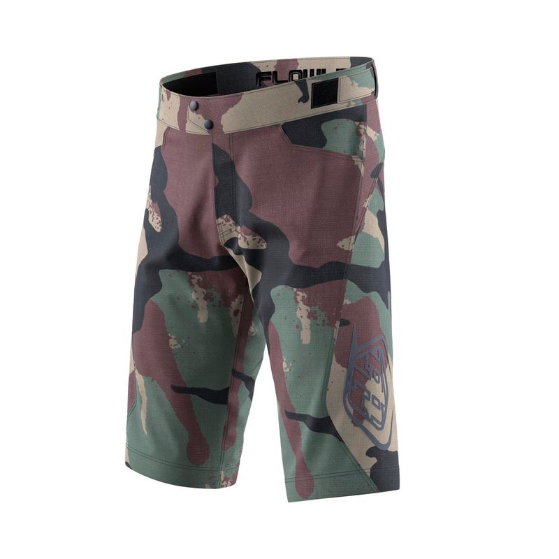 Troy Lee Designs Youth Flowline Shorts Camo Woodland