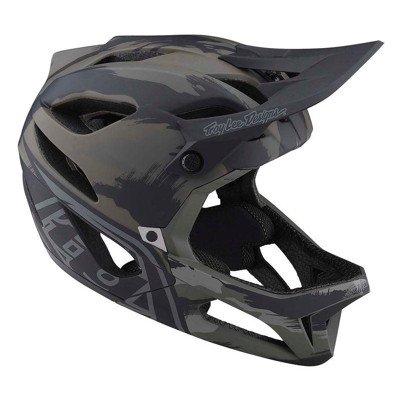 Troy Lee Designs Stage MIPS Helmet Brush Camo Military