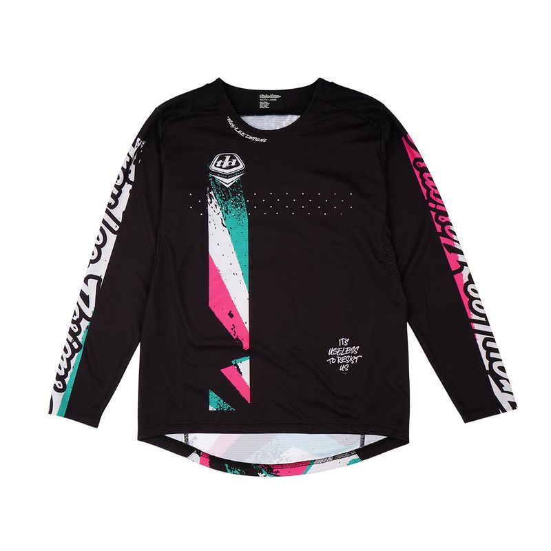Troy Lee Designs Youth Sprint Jersey Full Black