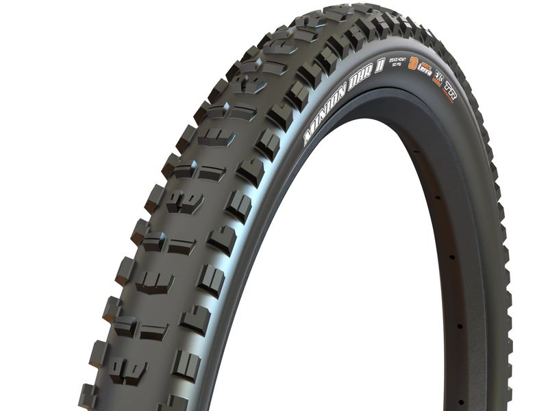 Maxxis Minion DHR II 2.50 TR DH MaxxGrip (ny DH-casing)