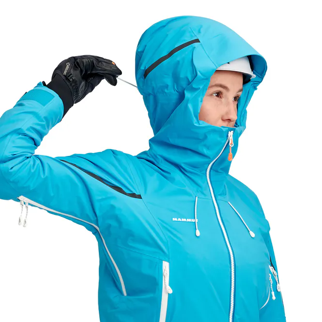 Hovedbilde Mammut Nordwand Thermo HS Hooded Jacket Women Sky