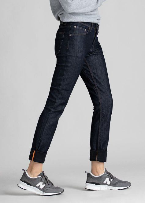 Hovedbilde DU/ER All-Weather Denim Slim Straight Women ...