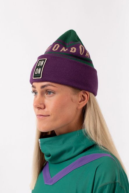 Hovedbilde Eivy League Beanie Green & Purple