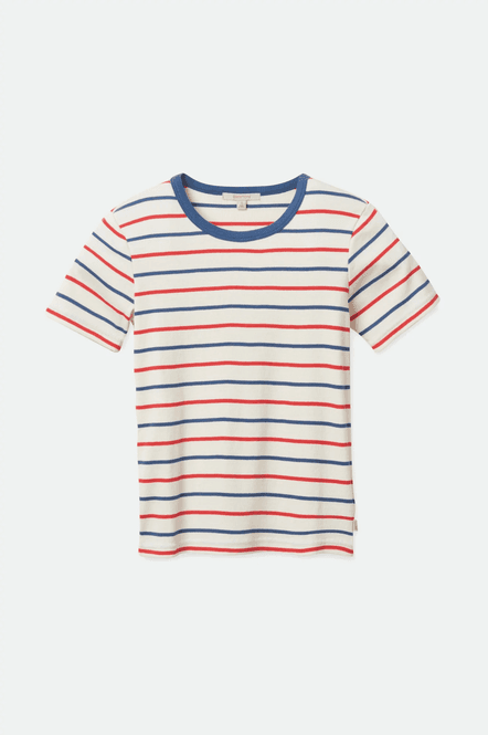Hovedbilde Brixton Samantha Baby Tee T-Skjorte Stripe