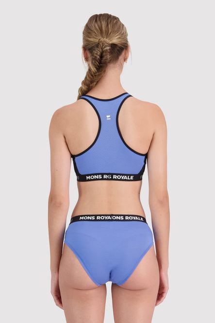 Hovedbilde Mons Royale Womens Sierra Sports Bra Cornflower 