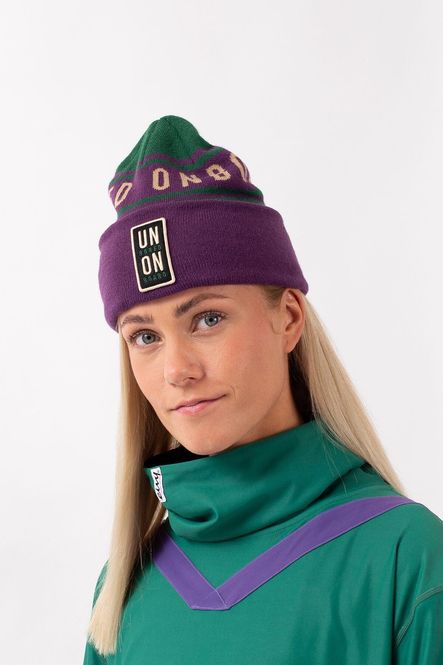 Hovedbilde Eivy League Beanie Green & Purple
