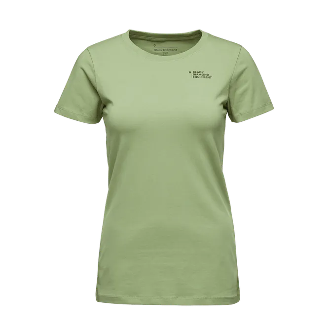 Hovedbilde Black Diamond W Desert To Mountain Ss Tee Green ...