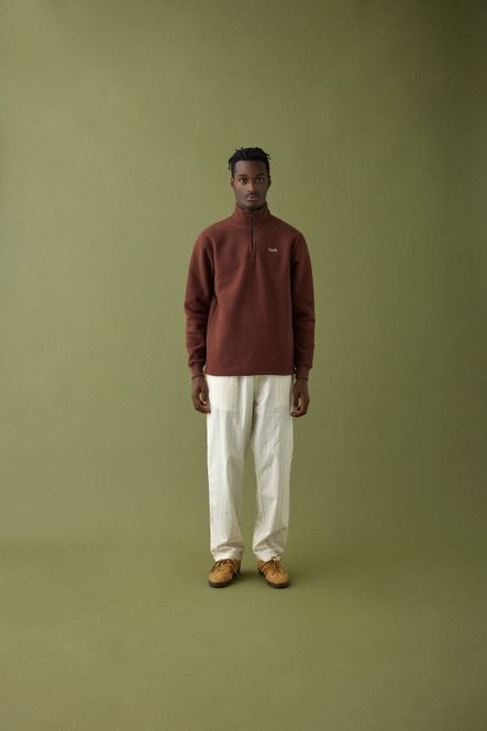 Hovedbilde Forét Motion Half Zip Deep Brown