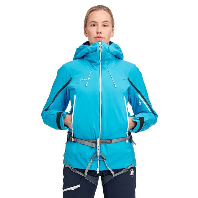 Hovedbilde Mammut Nordwand Thermo HS Hooded Jacket Women Sky