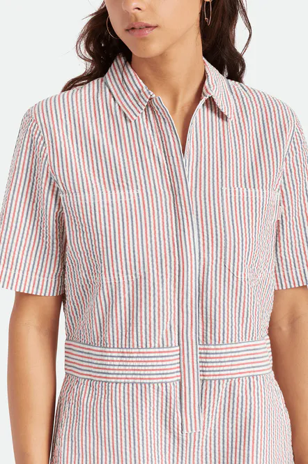 Hovedbilde Brixton Mersey Short Coverall Stripe