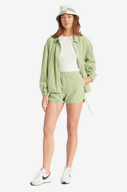 Hovedbilde Brixton Gingham Runner Short Sun Green