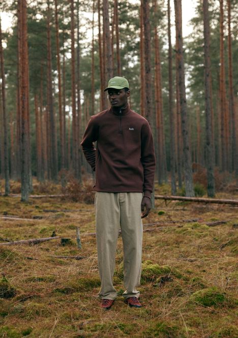 Hovedbilde Forét Motion Half Zip Deep Brown