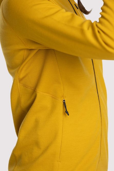 Hovedbilde Mons Royale Womens Approach Merino Gridlock Hood ...