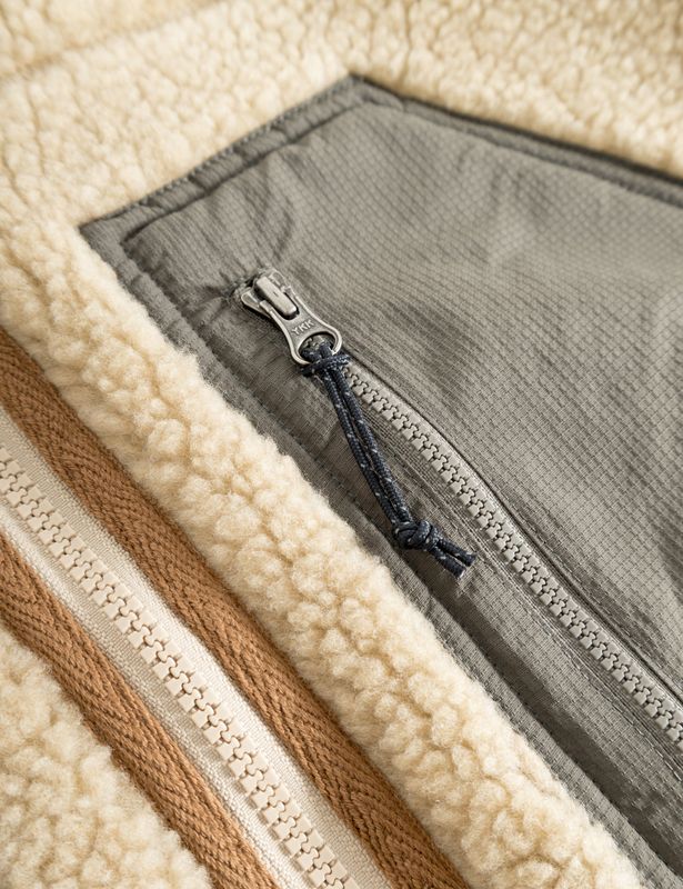 Forét Aurora Sherpa Jacket Corn 