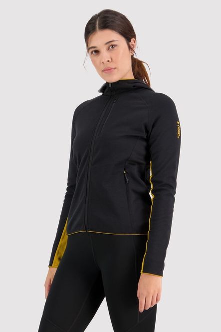 Hovedbilde Mons Royale Womens Approach Merino Gridlock Hood ...