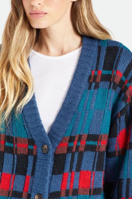 Hovedbilde Brixton Ferriss Cardigan Joe Blue