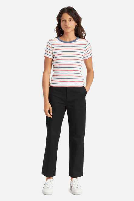 Hovedbilde Brixton Samantha Baby Tee T-Skjorte Stripe