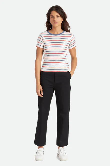 Hovedbilde Brixton Samantha Baby Tee T-Skjorte Stripe