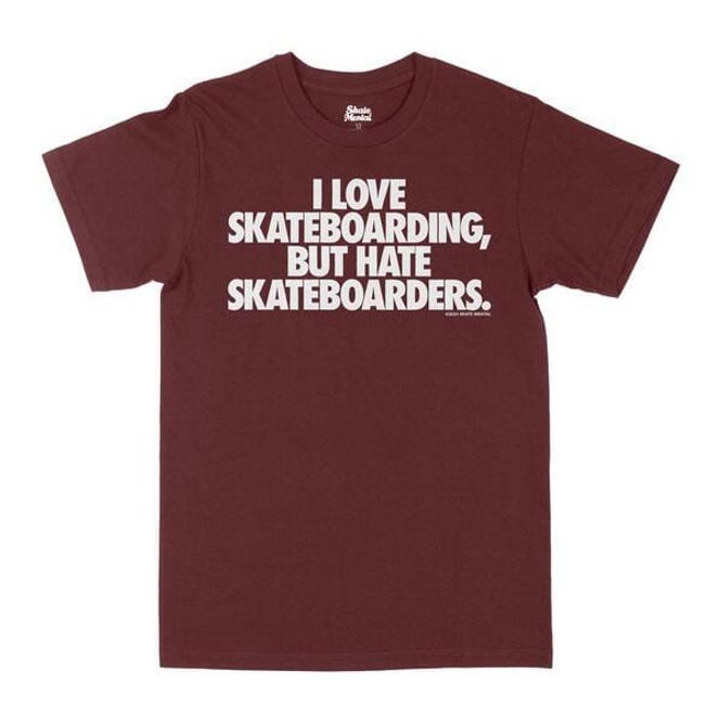 Hovedbilde Skate Mental - Hate Tee - Burgundy