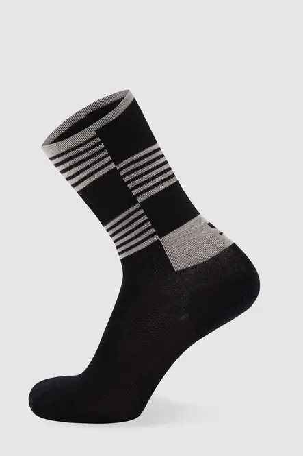 Hovedbilde Mons Royale Unisex Atlas Crew Sock Black Check
