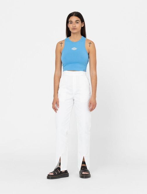Hovedbilde Dickies Womens Phoenix Split Hem White