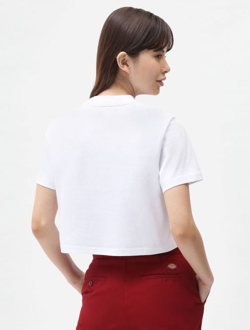 Hovedbilde Dickies Ss Porterdale Crop W-White